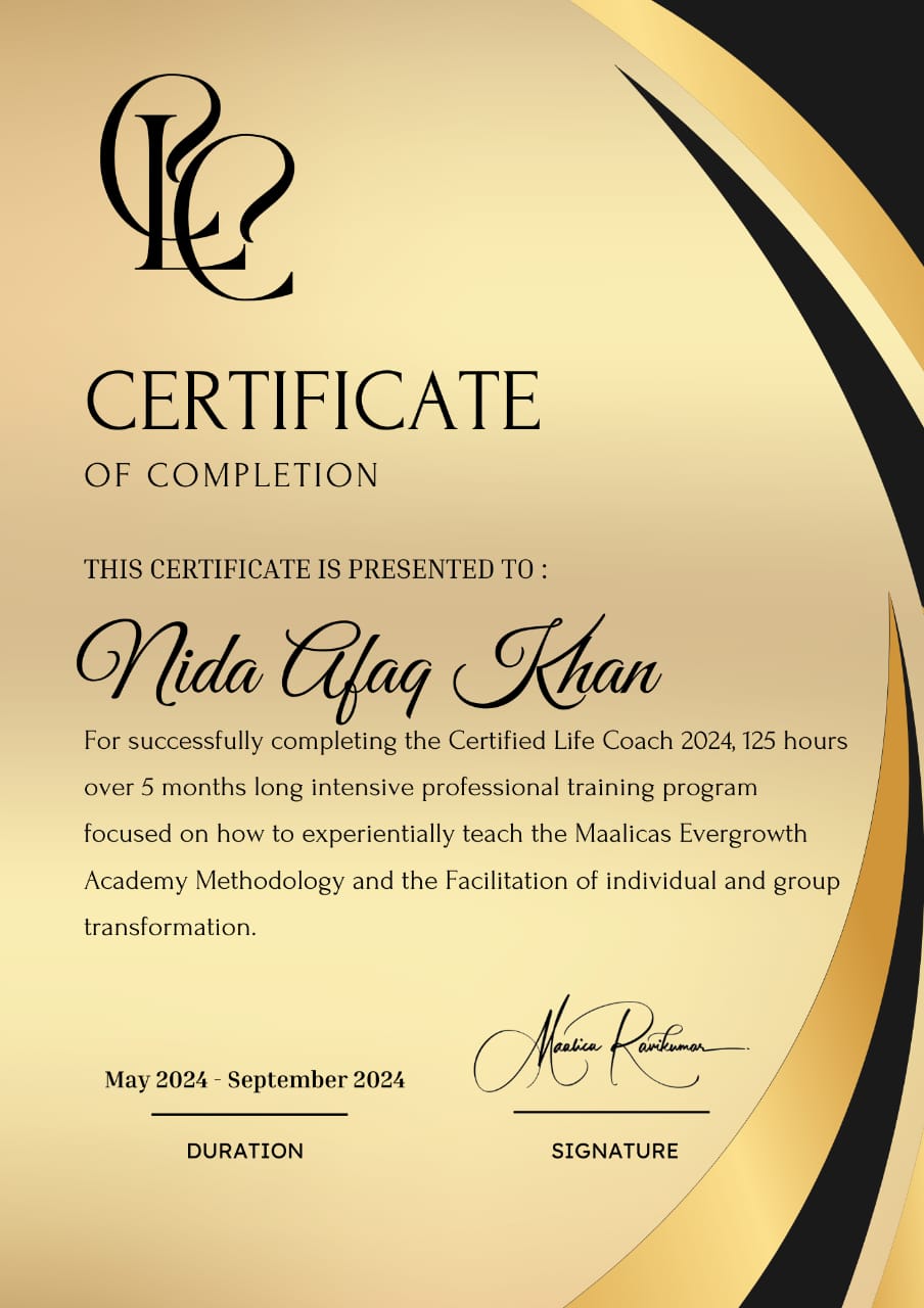Certificate 1